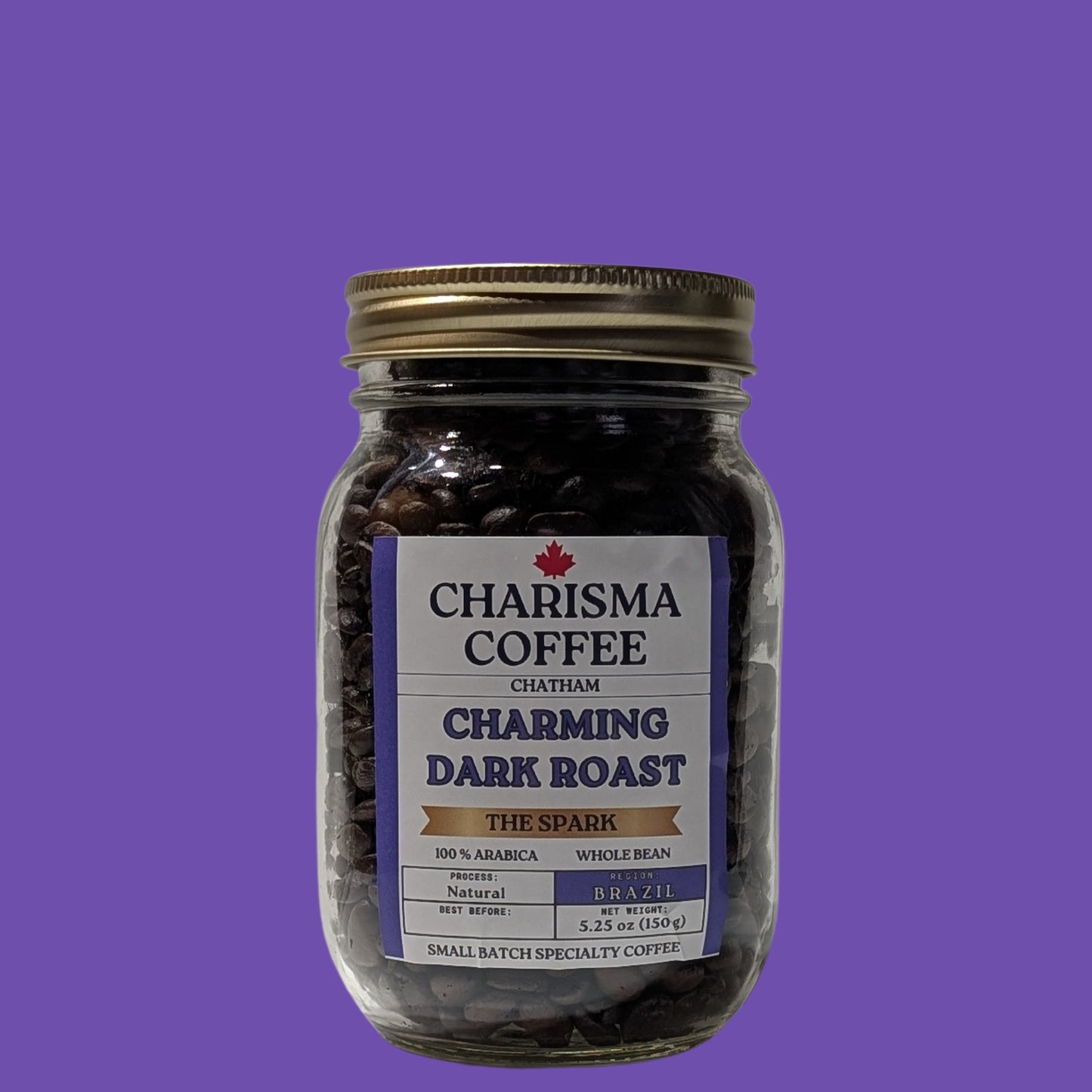 The Spark Charming Mason Jar