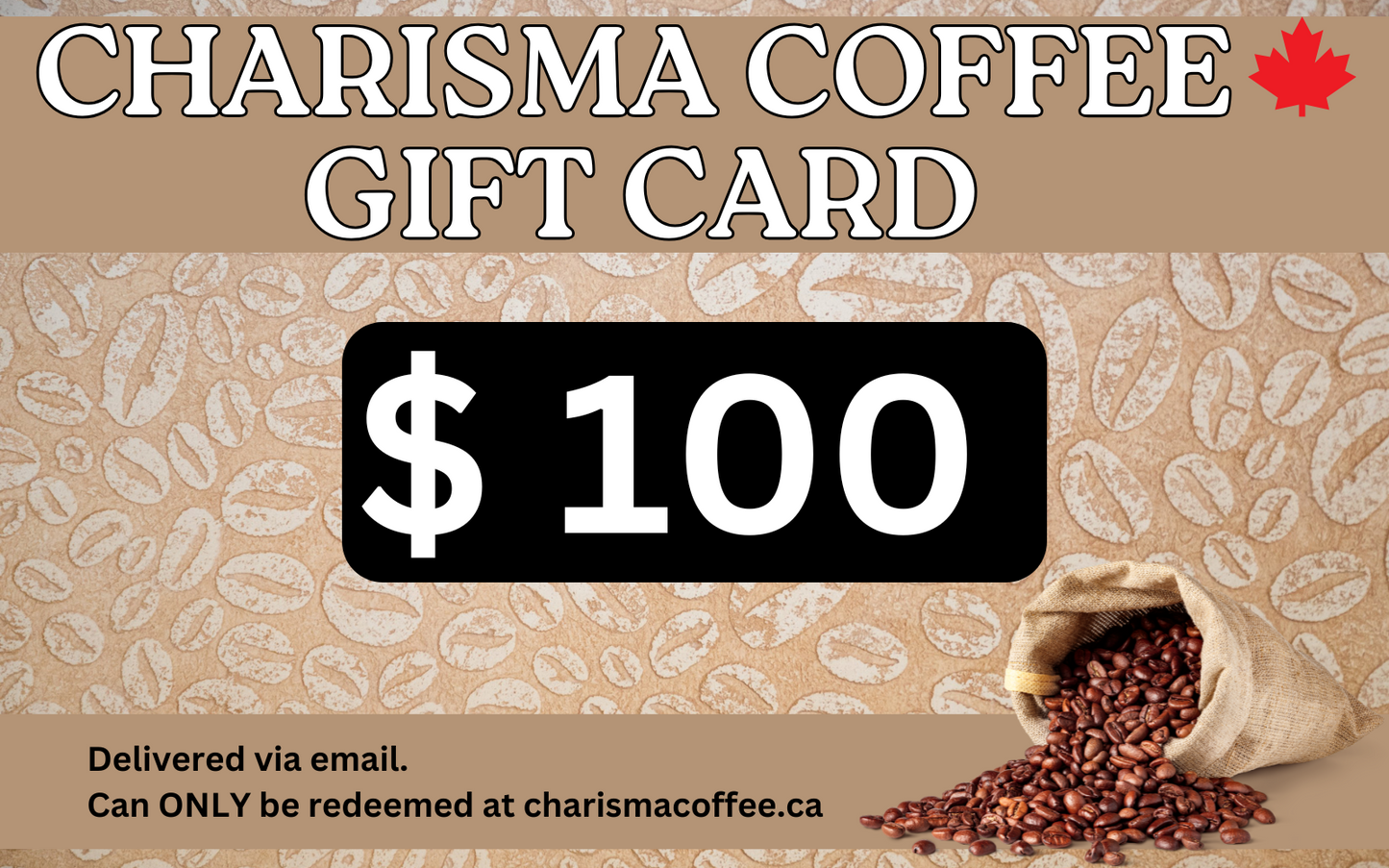 Charisma Coffee Gift Card