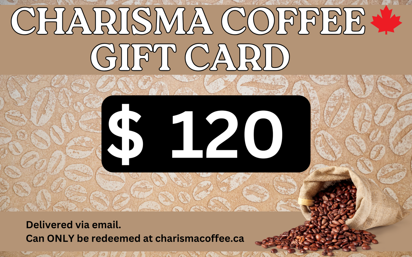 Charisma Coffee Gift Card